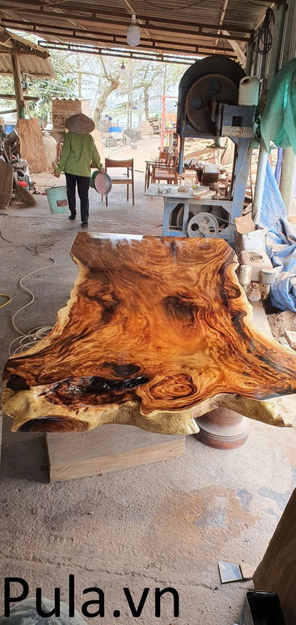 The Surin Tamarind Wood Dining Table