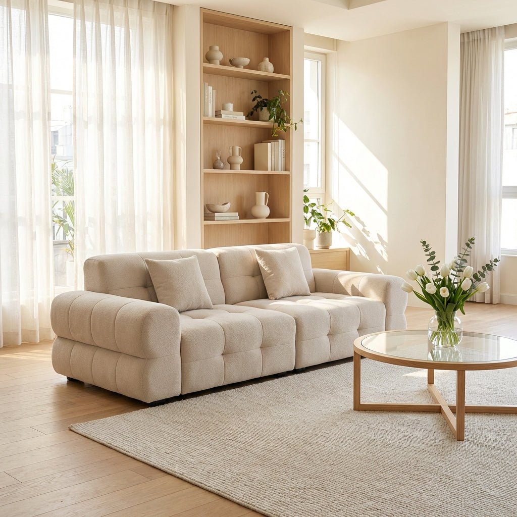 The Vancouver Frosted Cloth Sofa