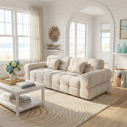 The Vancouver Frosted Cloth Sofa