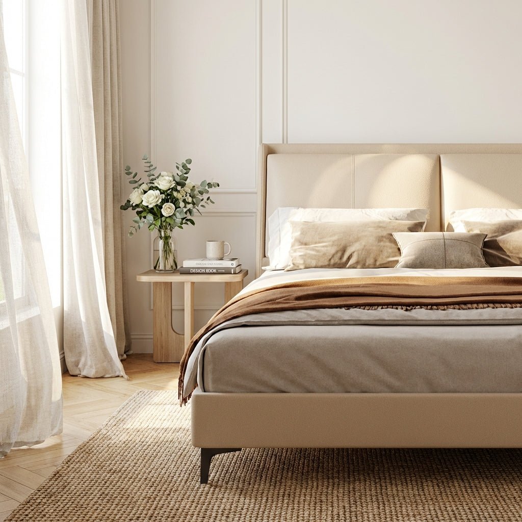 The Vienna Upholstered Queen Bed