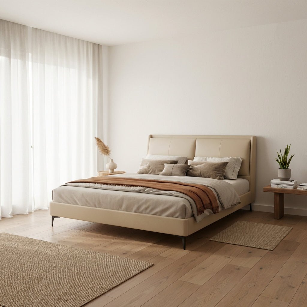 The Vienna Upholstered Queen Bed