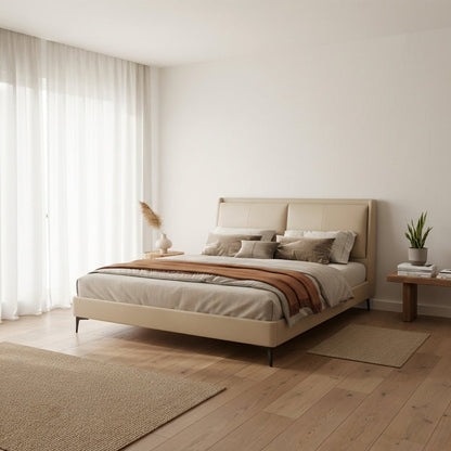The Vienna Upholstered Queen Bed