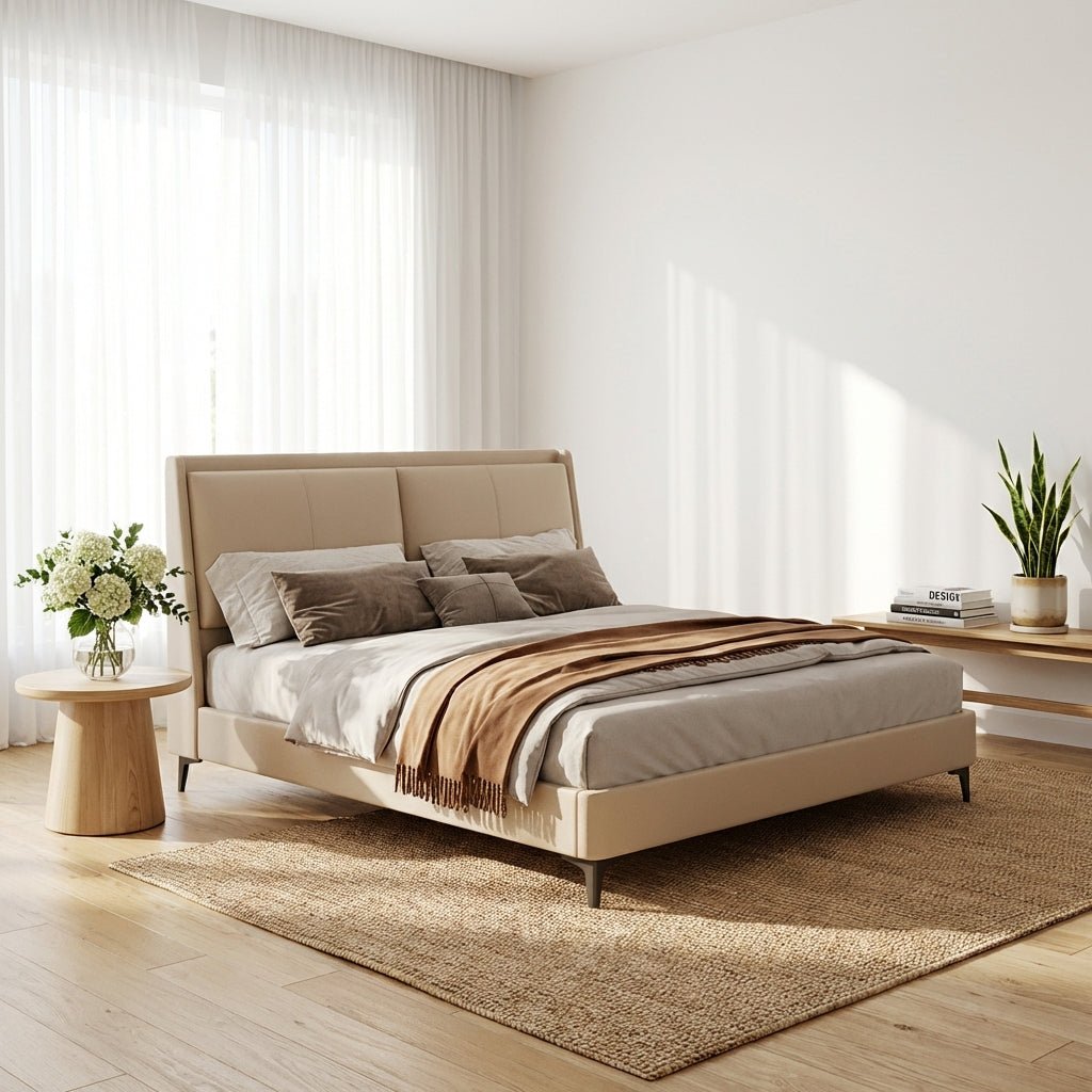The Vienna Upholstered Queen Bed