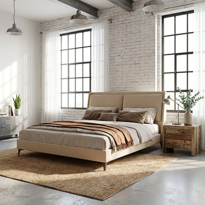 The Vienna Upholstered Queen Bed