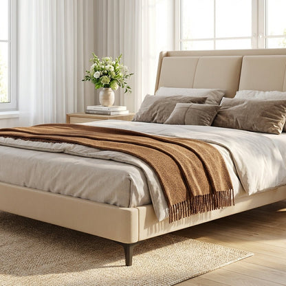 The Vienna Upholstered Queen Bed