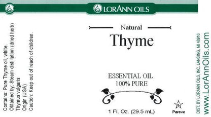 Thyme Oil Flavoring - Food Grade Essential Oils - Aromatherapy - 1 oz., 16 oz. - Ships Free Within Canada on Orders Above CAD $199 - Royal Eagles Promise of Peace