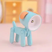 Adjustable Puppy Reading Light - Cute Cordless Desk Lamp