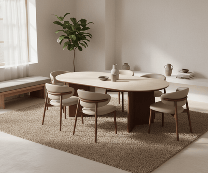 Tokyo Oval Dining Table and Chair Set