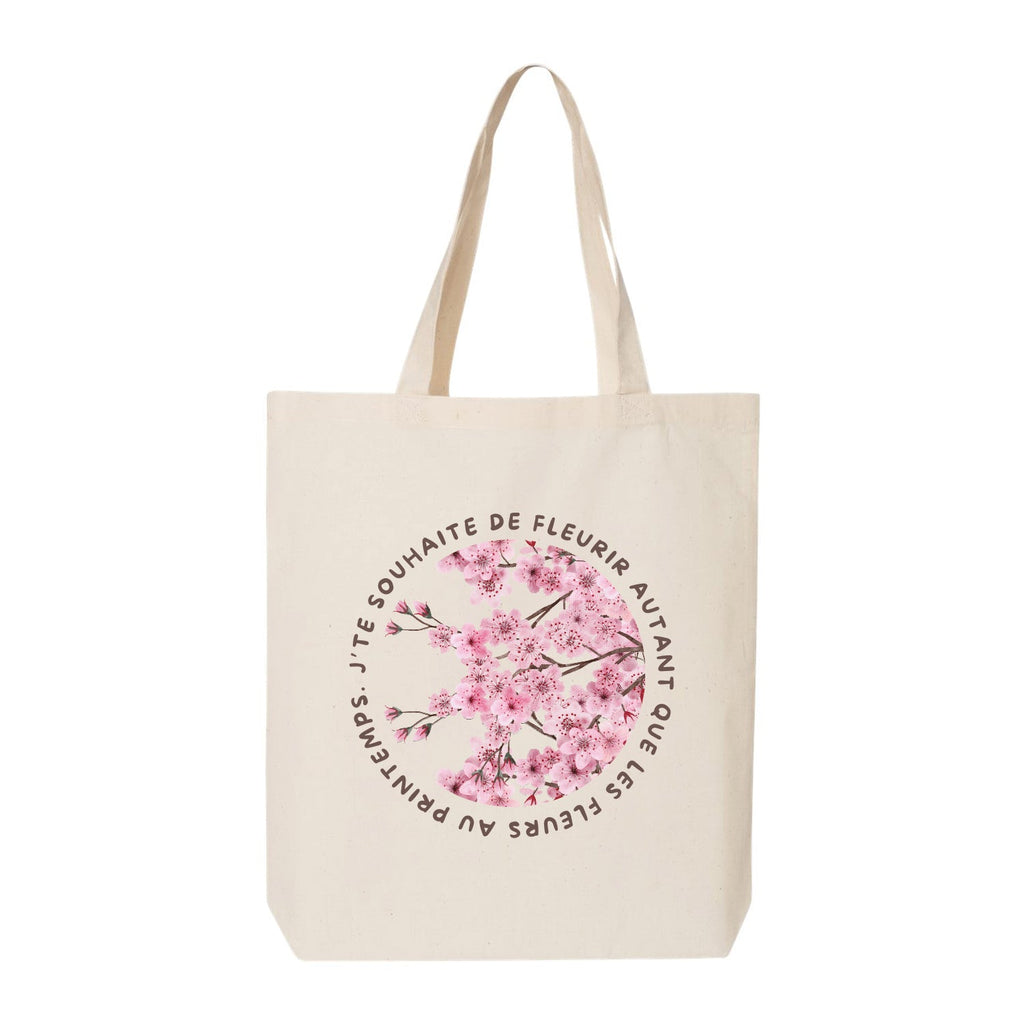 Tote bag Fleurir imprimé