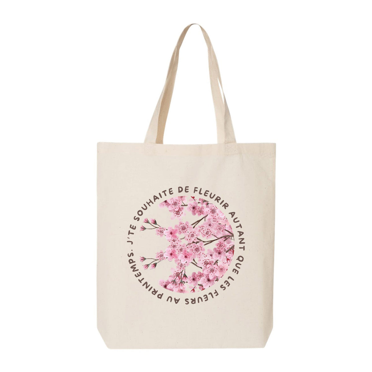 Tote bag Fleurir imprimé