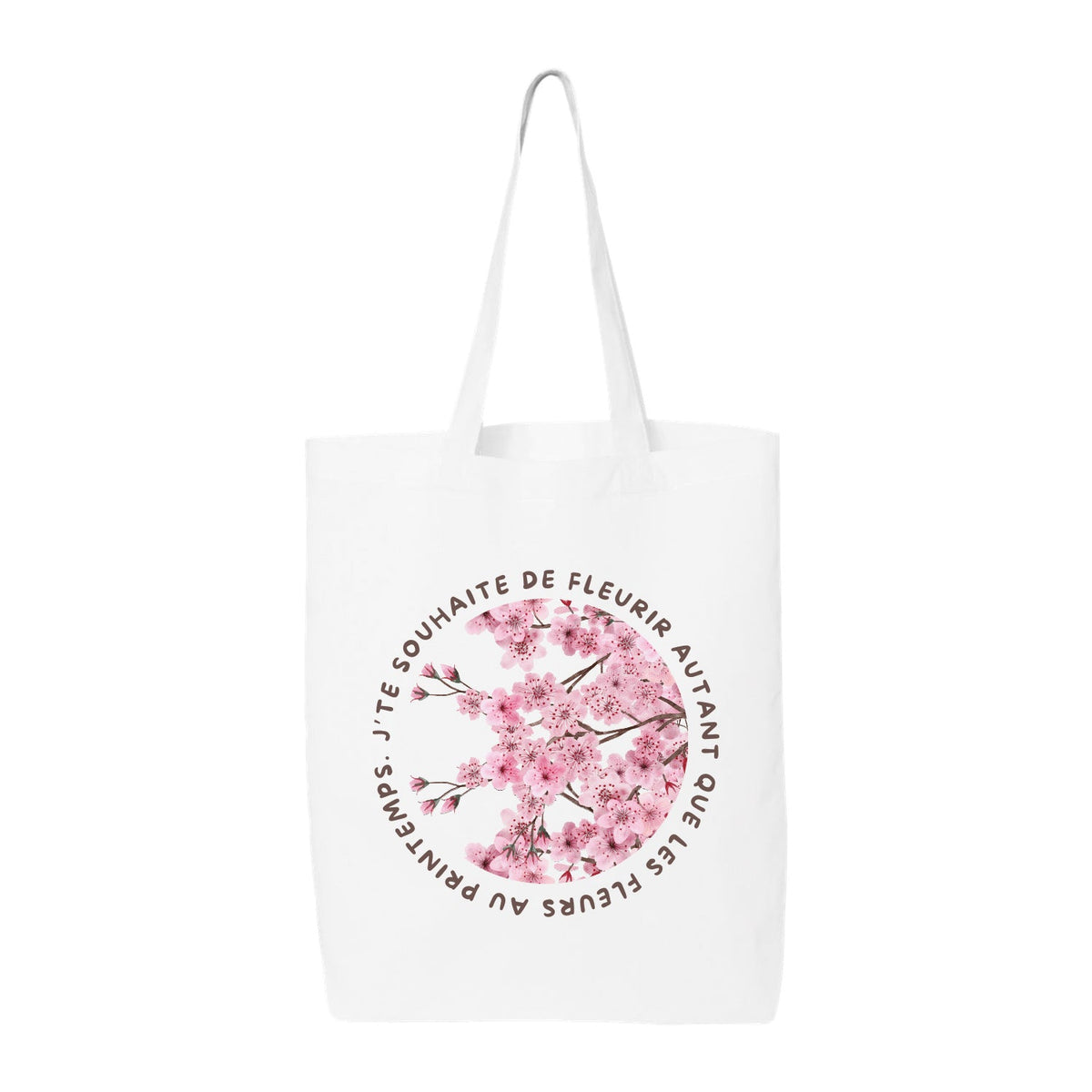 Tote bag Fleurir imprimé