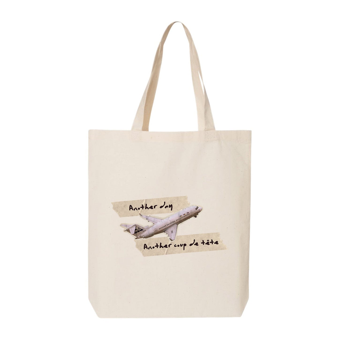 Tote bag Coup de tête imprimé