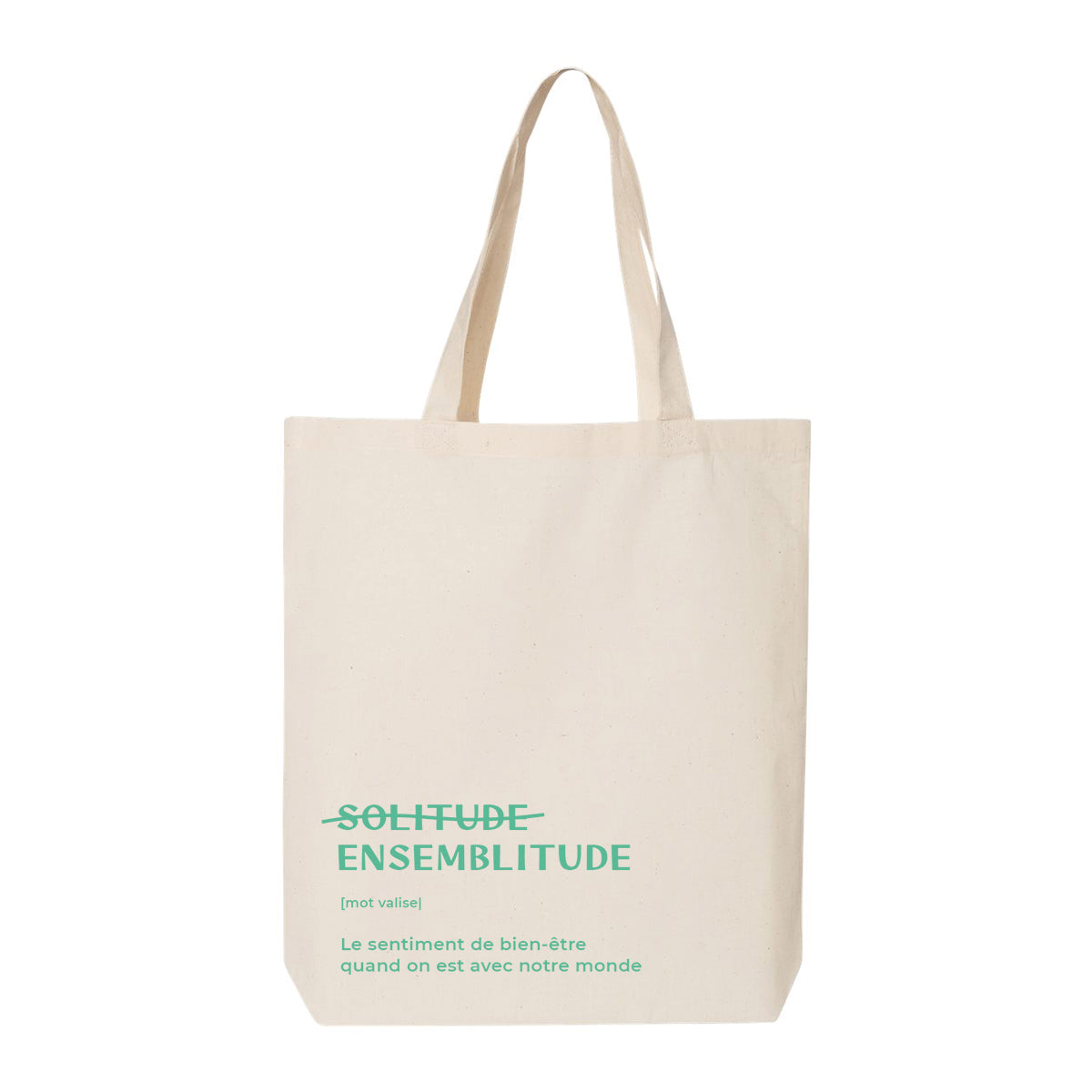 Tote bag "Ensemblitude" imprimé