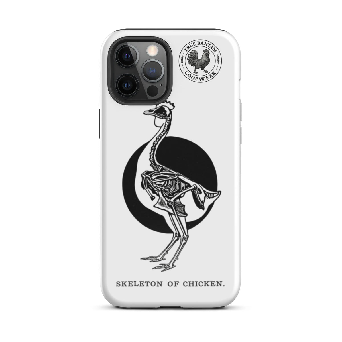 Chicken Skeleton Retro Tough Case for iPhone®