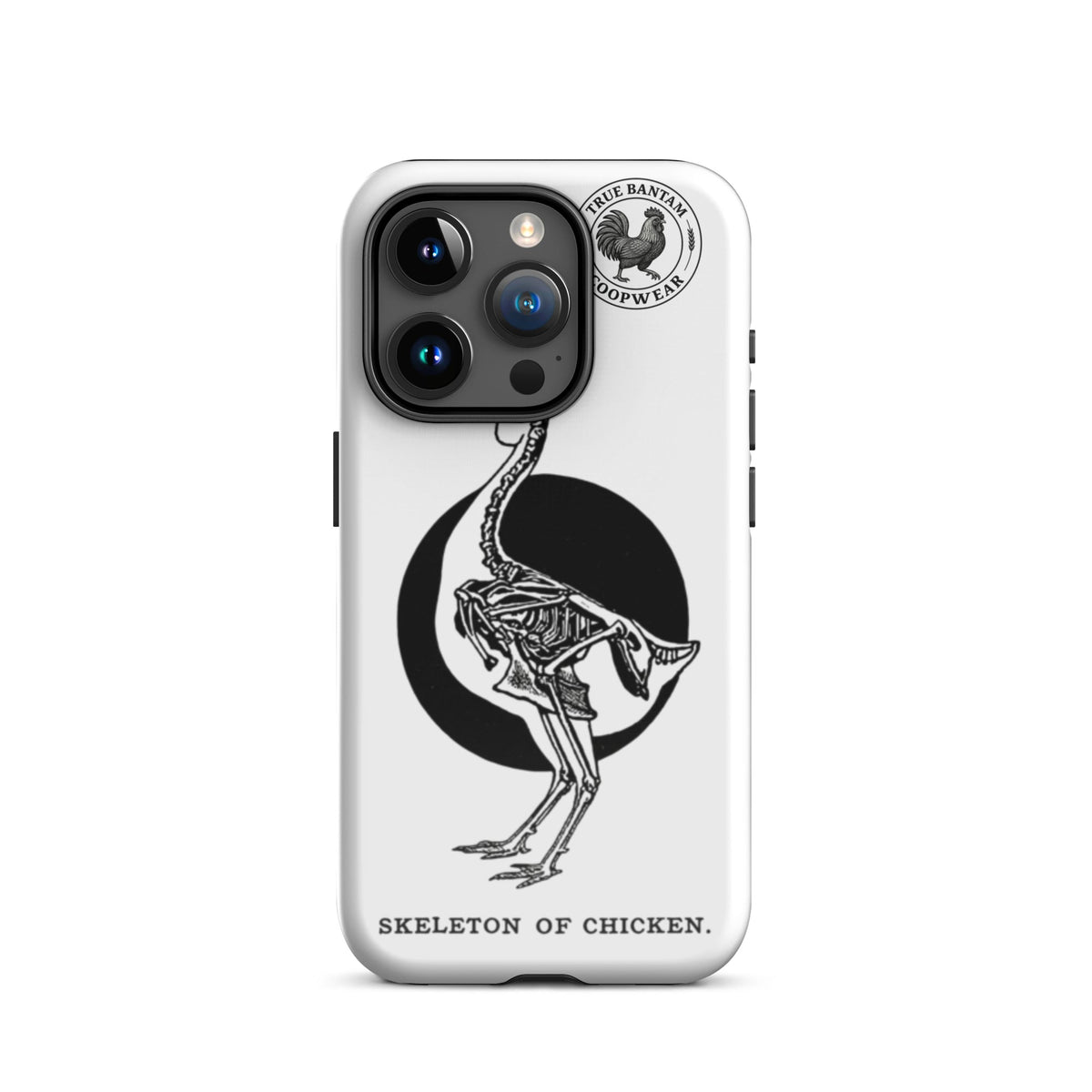 Chicken Skeleton Retro Tough Case for iPhone®
