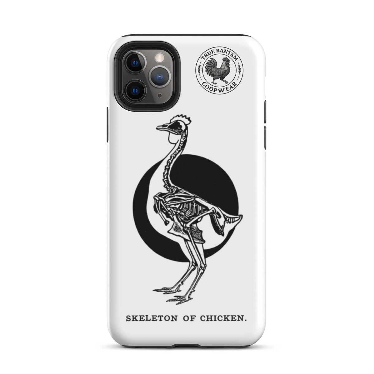 Chicken Skeleton Retro Tough Case for iPhone®