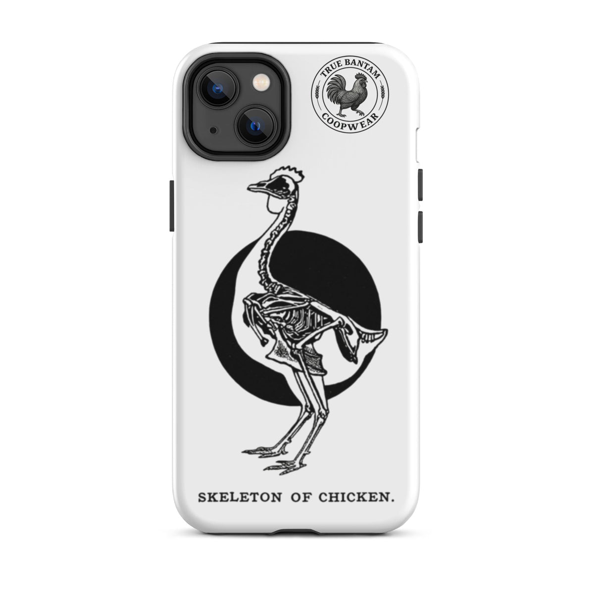 Chicken Skeleton Retro Tough Case for iPhone®