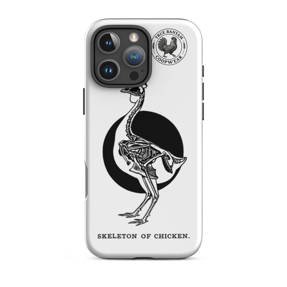 Chicken Skeleton Retro Tough Case for iPhone®