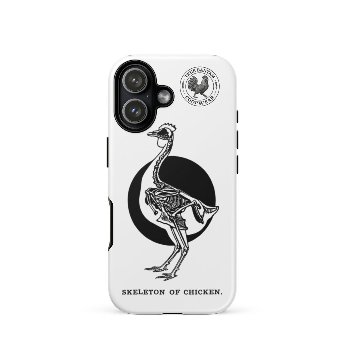 Chicken Skeleton Retro Tough Case for iPhone®