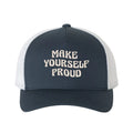 Casquette trucker "Make Yourself Proud" brodée