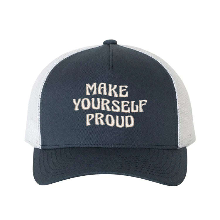 Casquette trucker "Make Yourself Proud" brodée