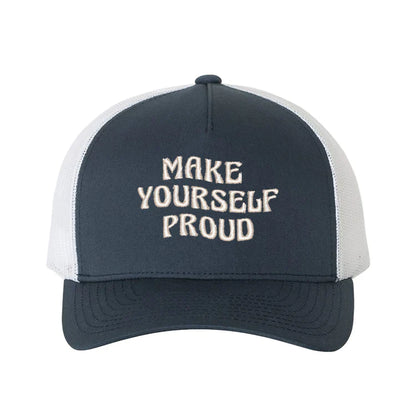 Casquette trucker "Make Yourself Proud" brodée
