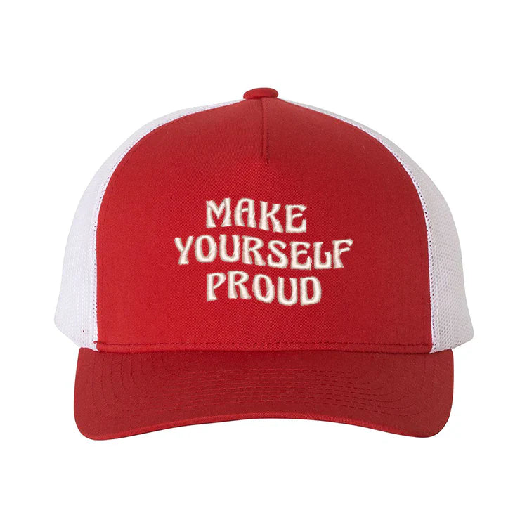 Casquette trucker "Make Yourself Proud" brodée