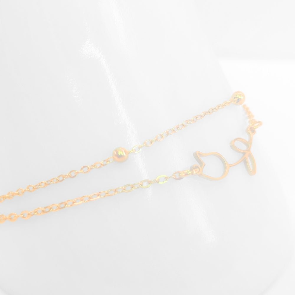 Tulip Anklet (Gold) - Products Added