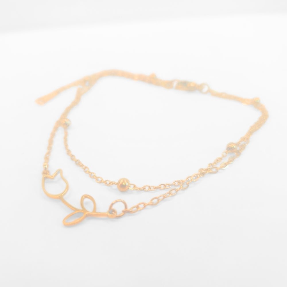 Tulip Anklet (Gold) - Products Added