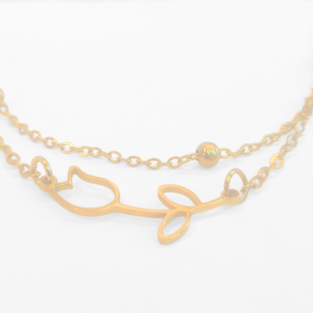 Tulip Anklet (Gold) - Products Added