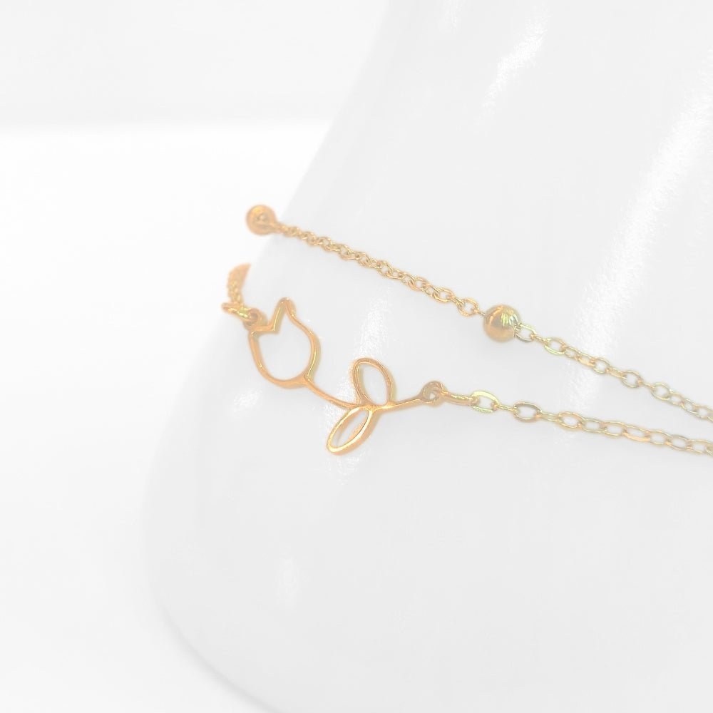 Tulip Anklet (Gold) - Products Added