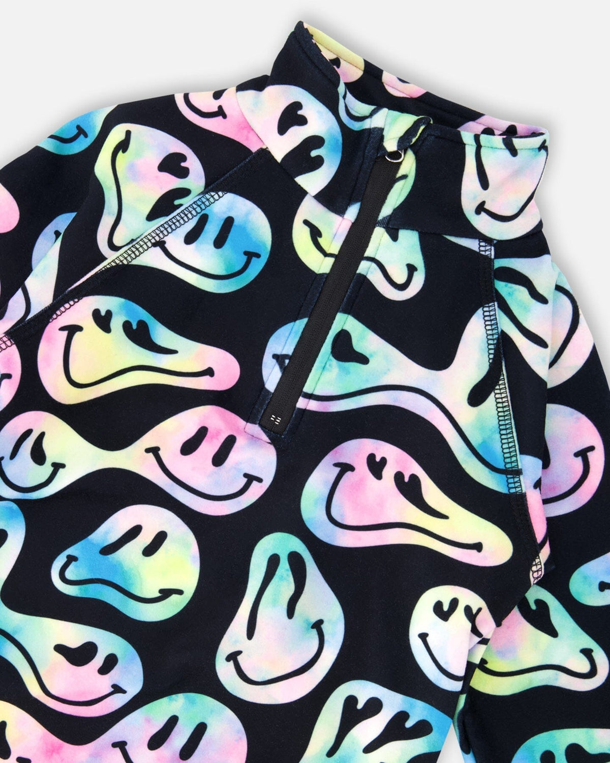 Two - Piece Thermal Underwear Set Smiley Face Girl - Products Added