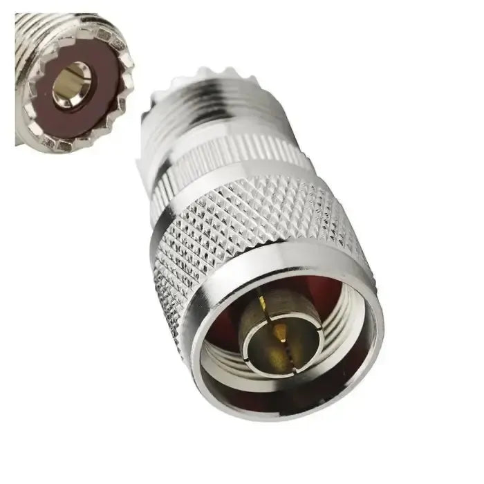Type N-Male to SO-239 (UHF-Female) Coax Adapter