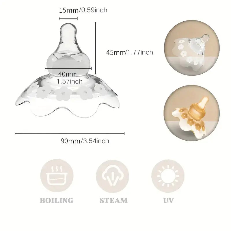 Silicone Nipple Protector and Breast Shield for Nursing