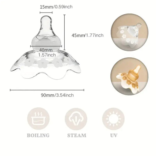 Silicone Nipple Protector and Breast Shield for Nursing