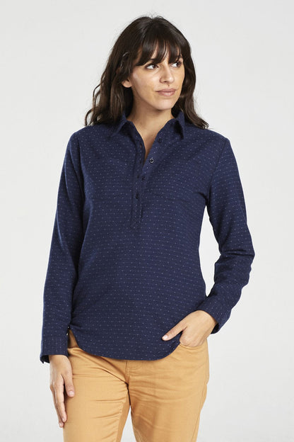 United By Blue Women's Lore Wool Popover Shirts