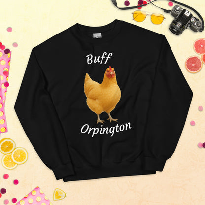 Buff Orpington Words Unisex Sweatshirt