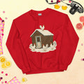 Chickmas Deck the Leghorn Unisex Sweatshirt