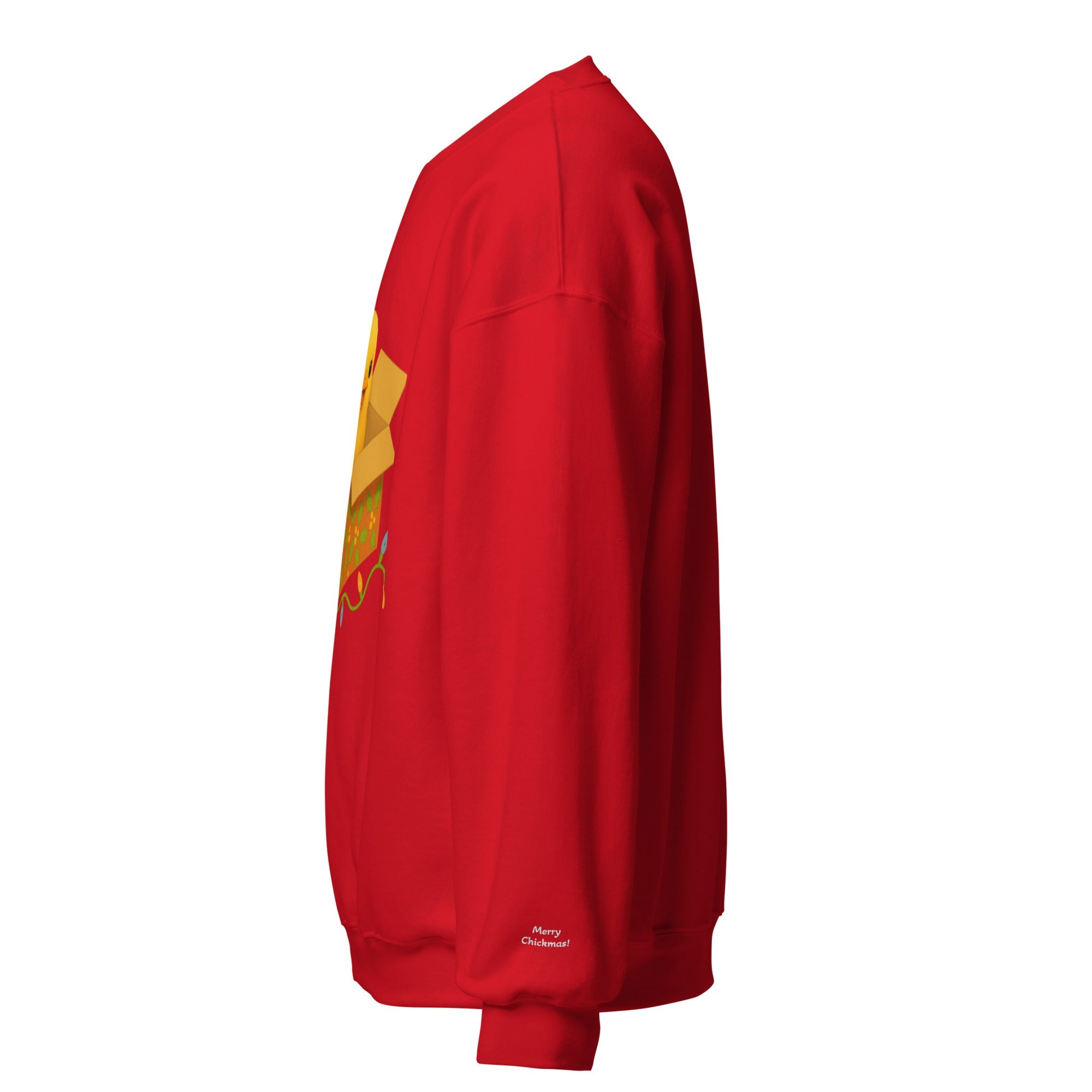 Chickmas Chick in a box Unisex Sweatshirt