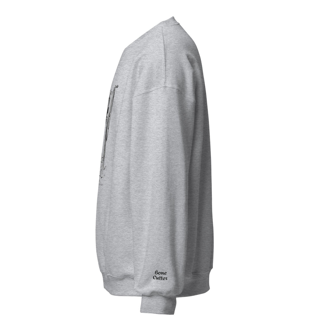 Retro Bone Cutter Unisex Sweatshirt