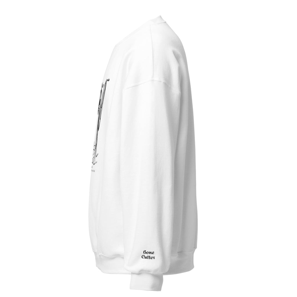 Retro Bone Cutter Unisex Sweatshirt