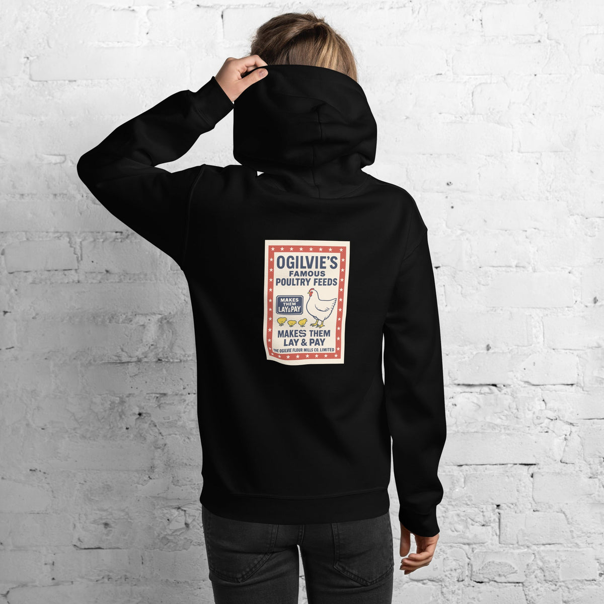 Retro Gurley Laying Pellets Unisex  Bunny Hug (Hoodie)