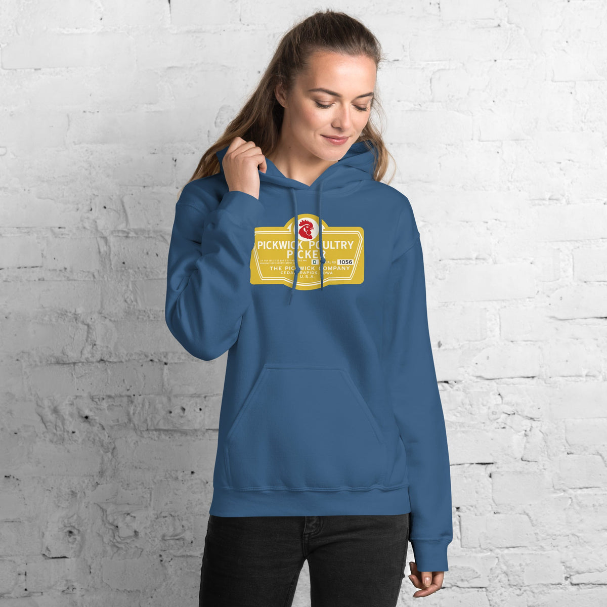 Retro Pickwick Plucker Unisex Bunngy Hug (hoodie)