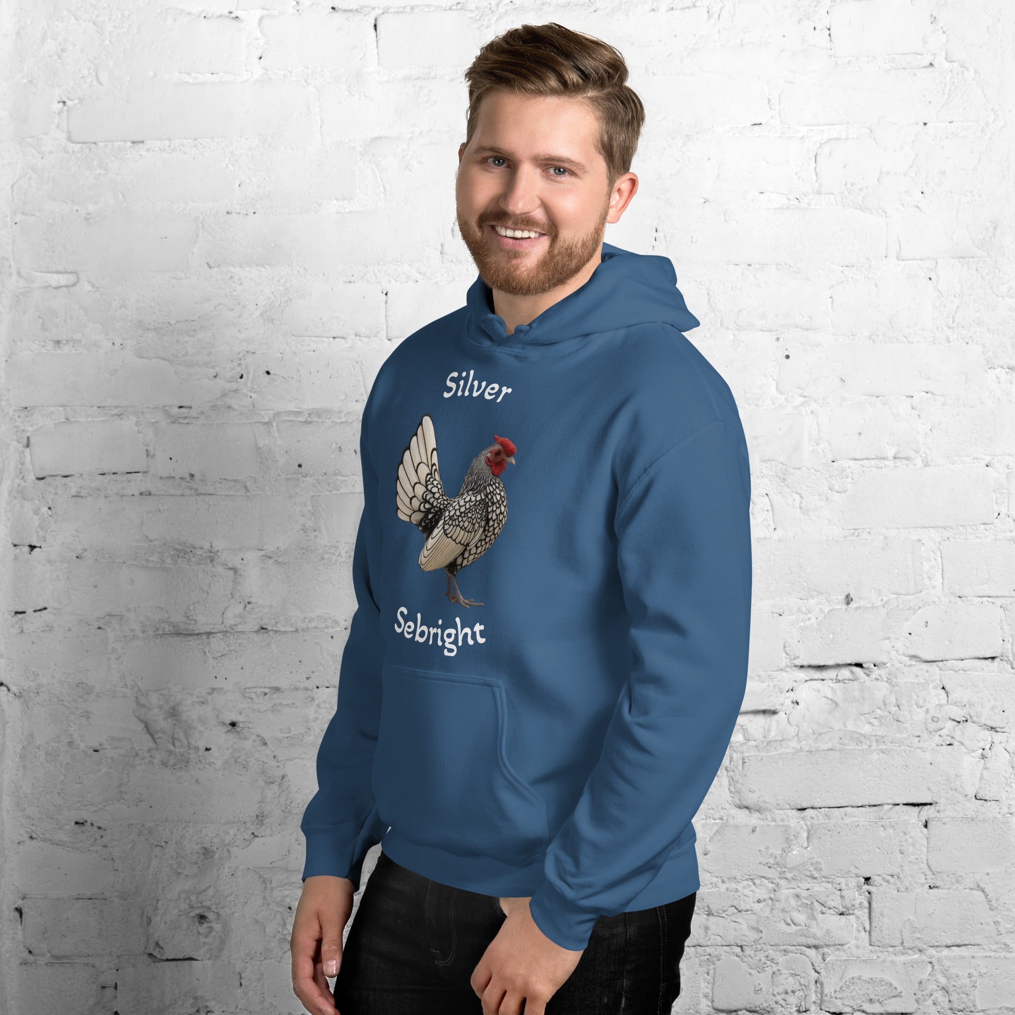 Silver Sebright Unisex bunny hug (hoodie)