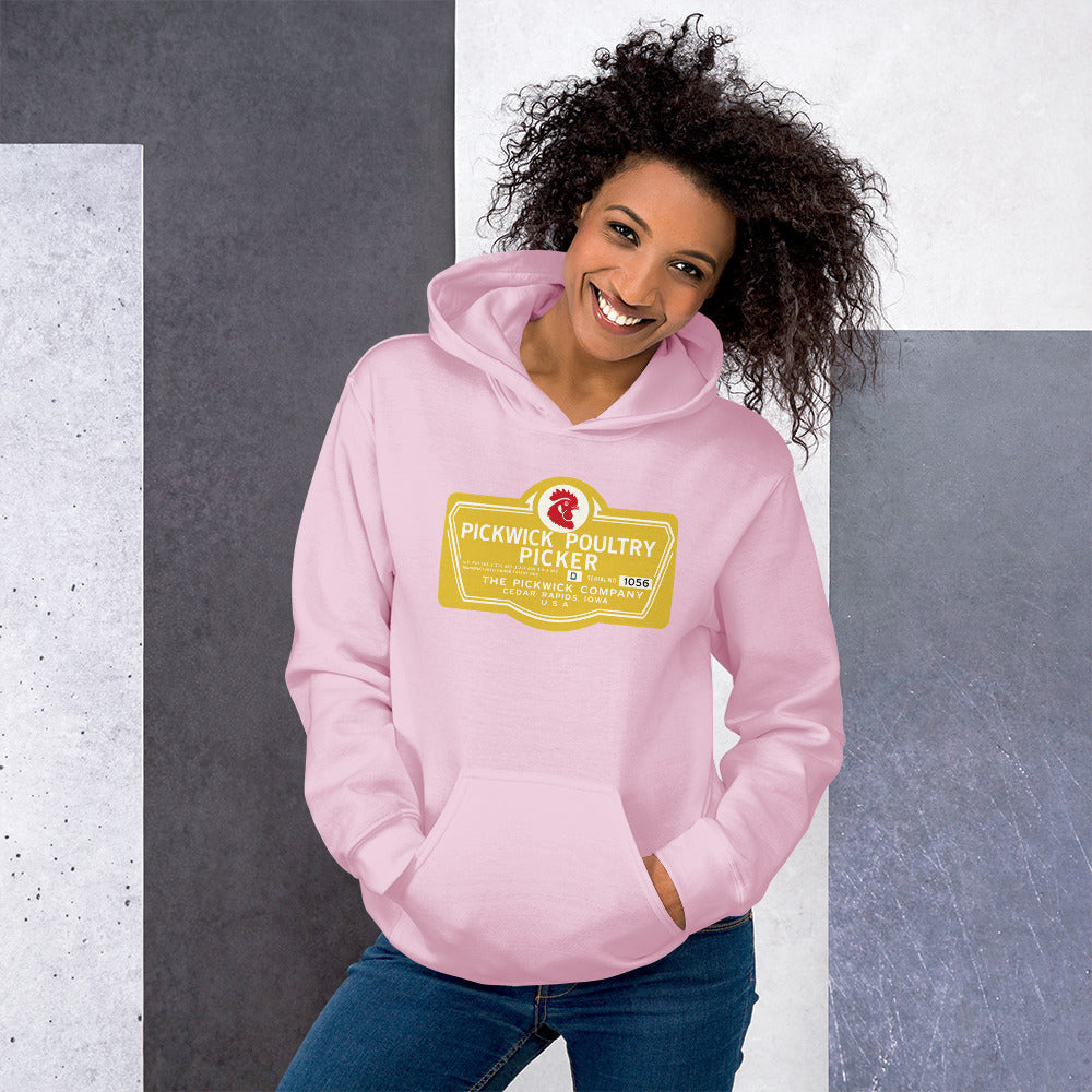 Retro Pickwick Plucker Unisex Bunngy Hug (hoodie)