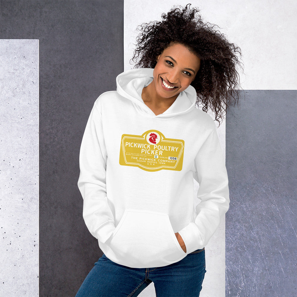Retro Pickwick Plucker Unisex Bunngy Hug (hoodie)