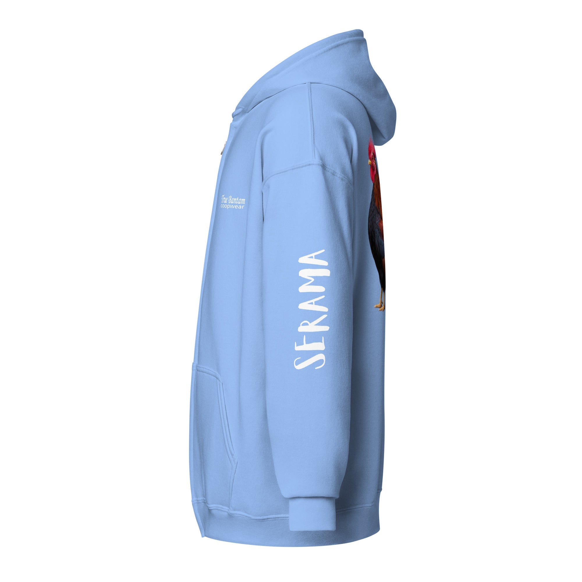 Serama Unisex heavy blend zip bunny hug (hoodie)