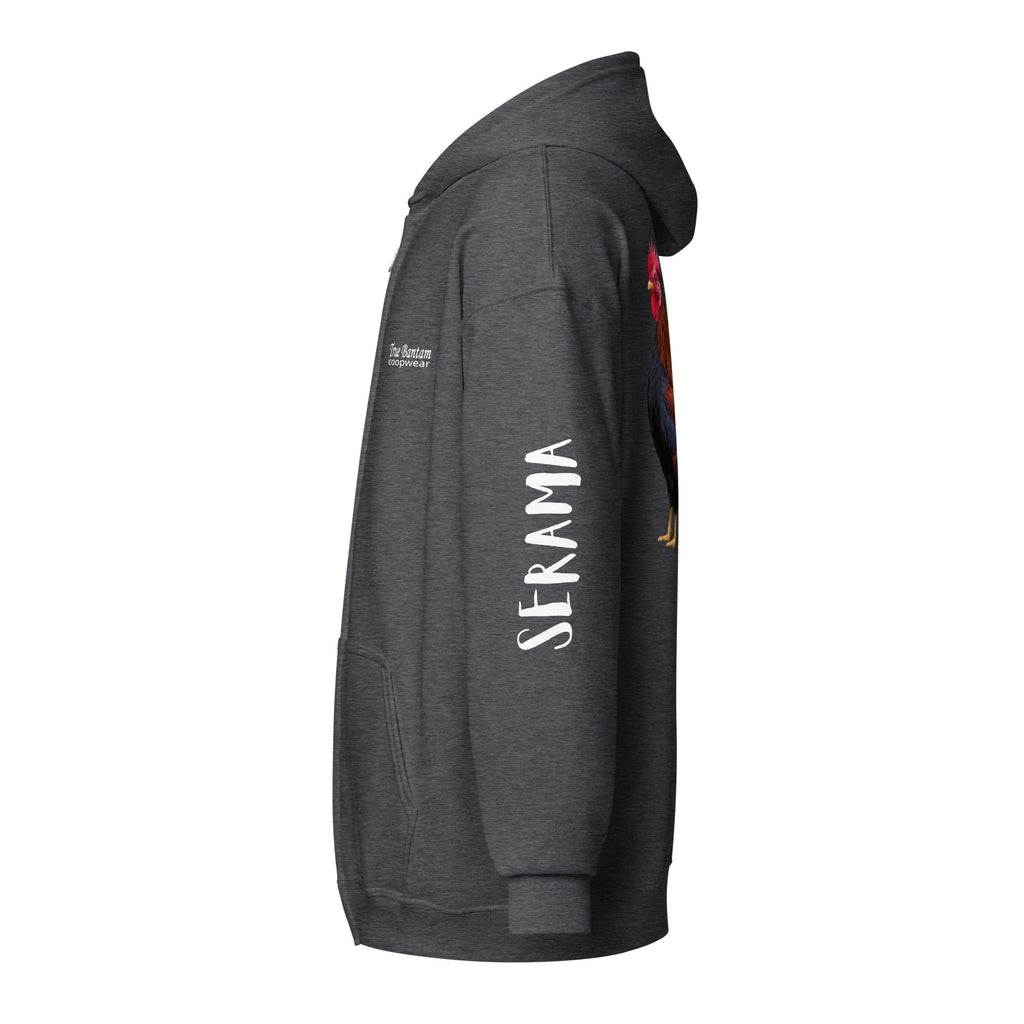 Serama Unisex heavy blend zip bunny hug (hoodie)