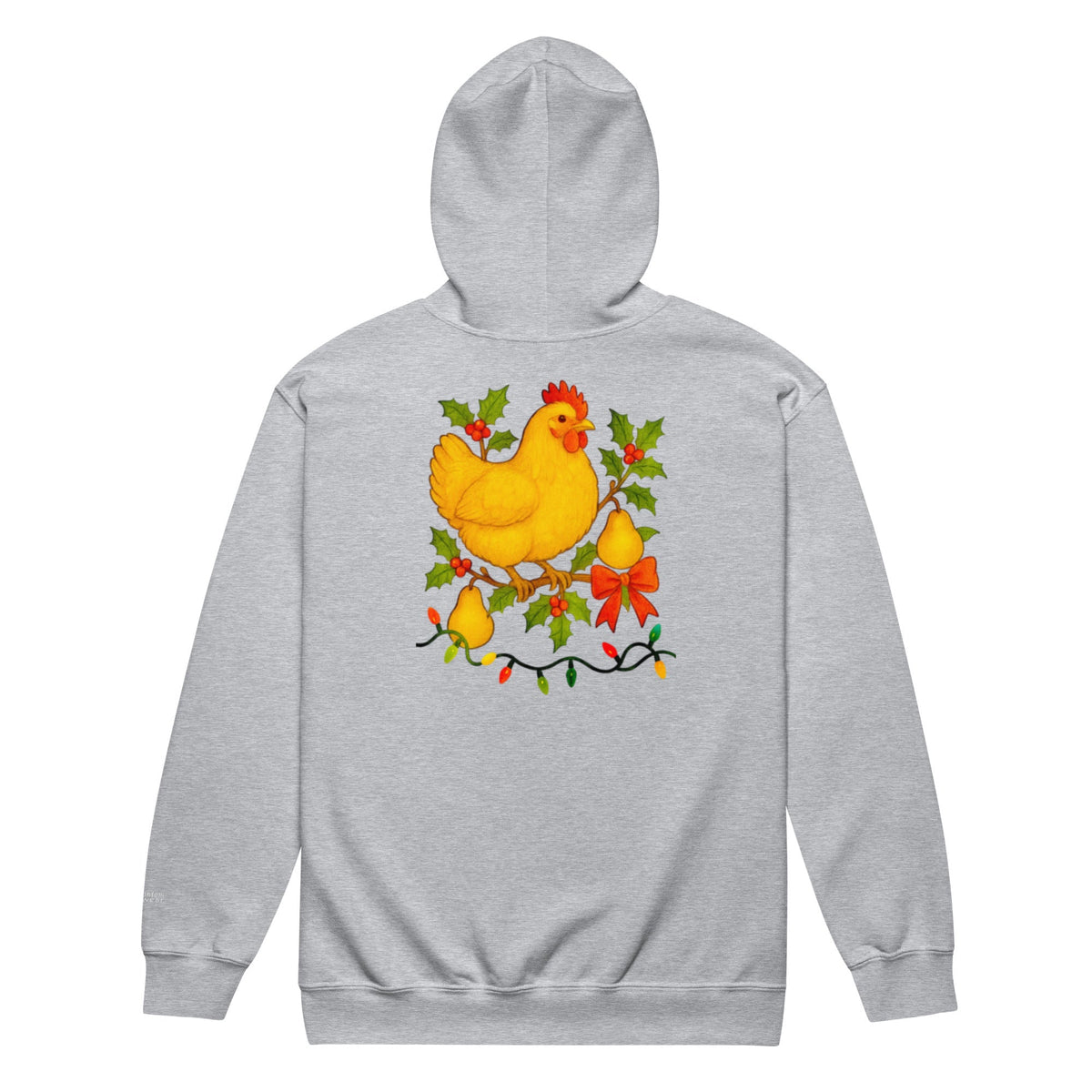 Chickmas Pear Tree Unisex heavy blend zip hoodie