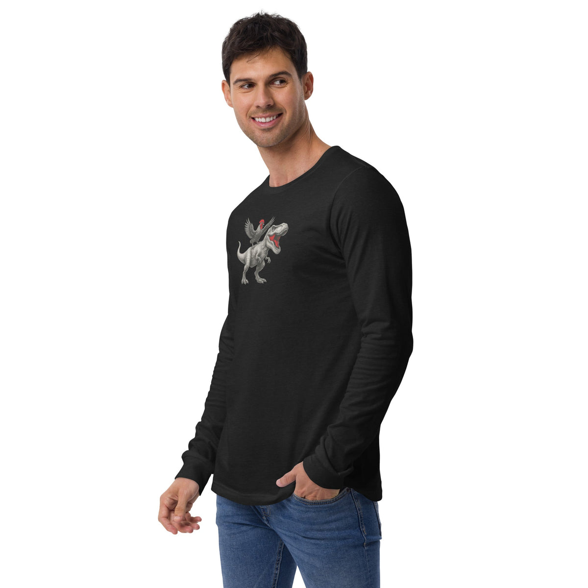 Chickasaurours Unisex Long Sleeve Tee